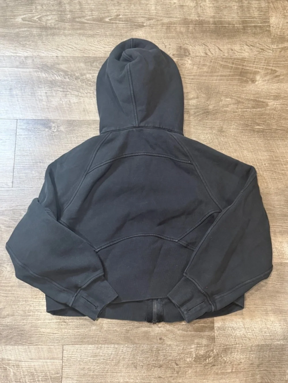 Lululemon athletica black scuba jacket womens size XS.